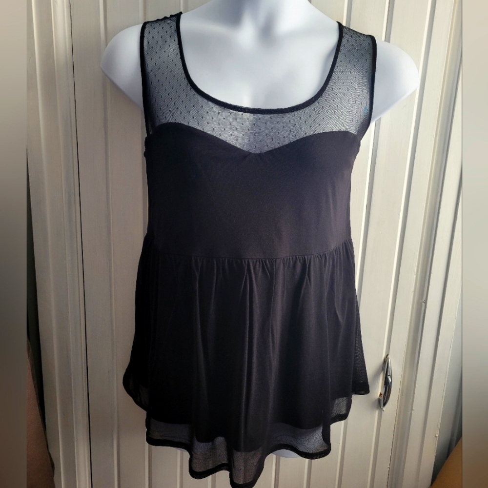 Torrid Mesh Neck Dressy Tank